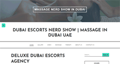 Desktop Screenshot of massagenerdshow.com