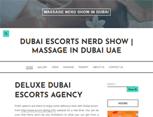 Tablet Screenshot of massagenerdshow.com